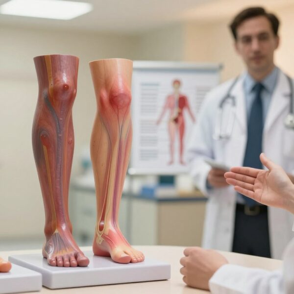 Obrzęk limfatyczny a zakrzepica – jak odróżnić te dwie choroby?