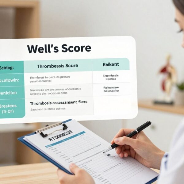 Skala Wellsa zakrzepica