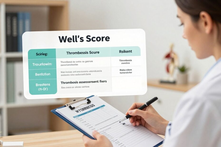 Skala Wellsa zakrzepica