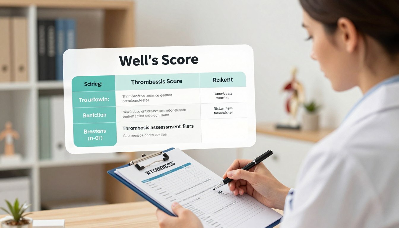 Skala Wellsa zakrzepica