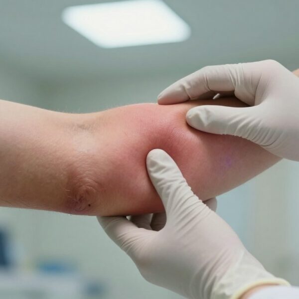 Zakrzepica ręki objawy