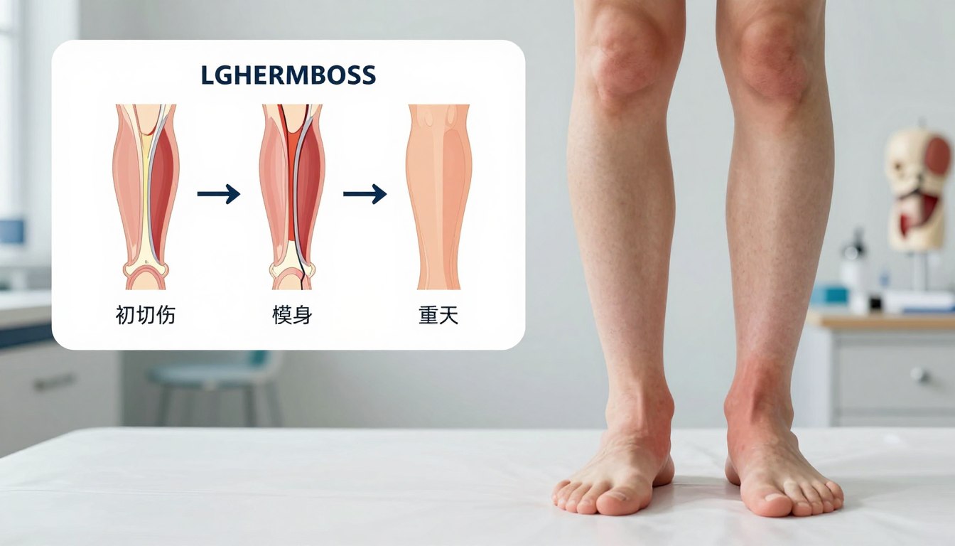 Zdjęcia zakrzepicy nóg